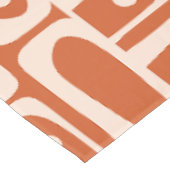 Nappe Piquet moderne du milieu du siècle Motif Abstrait (Angle)