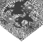 Nappe pissenlit noir et blanc (Angle)