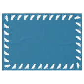 Nappe Pit Bull Chien Baby shower Blue Boy Pitbull (Devant (Horizontal))