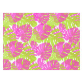 Nappe PixDezines Monstera/Neon rose/Lime/do-it-yourself  (Devant (Horizontal))