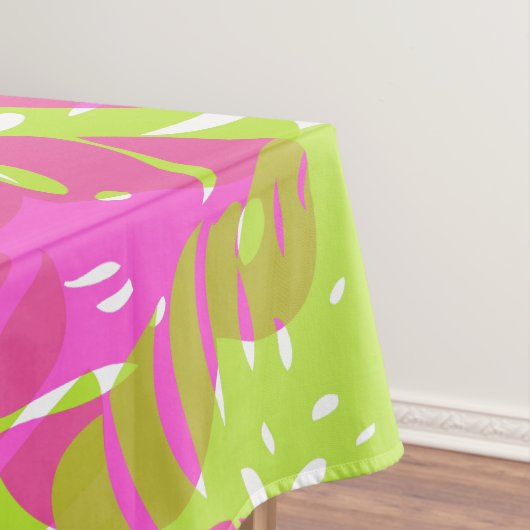 Nappe PixDezines Monstera/Neon rose/Lime/do-it-yourself (In Situ)