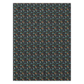 Nappe Pixellit Joyeux Motif de Noël - Design rétro (Devant)