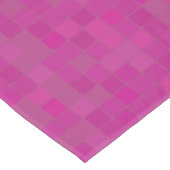 Nappe Pixels en mosaïque rose (Angle)