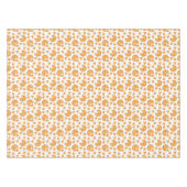 Nappe Pizza et tranches de cool motif sur blanc (Devant (Horizontal))
