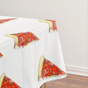 Nappe Pizza Party Fromage Pepperoni Pie tranche Pizzeria