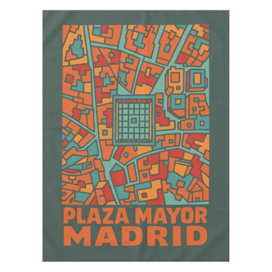 Nappe Place majeur de Madrid (Devant)