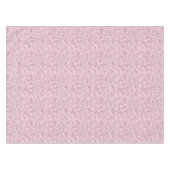 Nappe Placers de perles blanches roses sur velours rose (Devant (Horizontal))