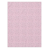 Nappe Placers de perles blanches roses sur velours rose (Devant)