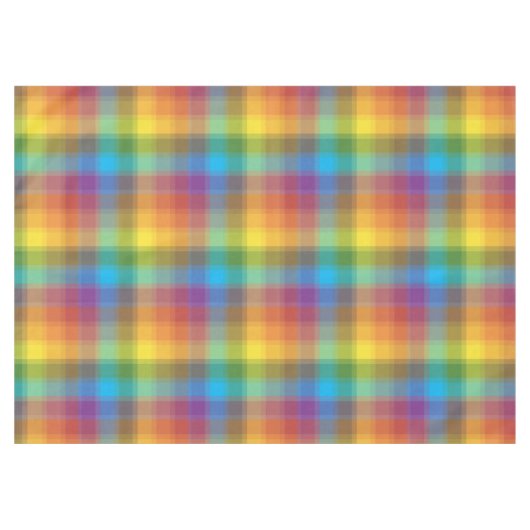 Nappe Plaid arc-en-ciel (Devant (Horizontal))