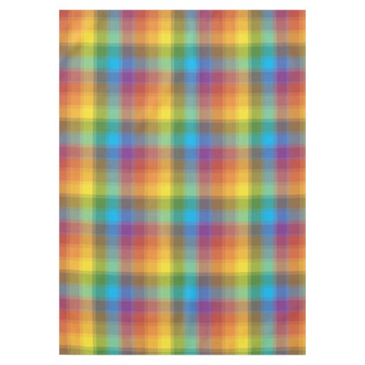 Nappe Plaid arc-en-ciel (Devant)
