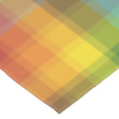 Nappe Plaid arc-en-ciel (Angle)