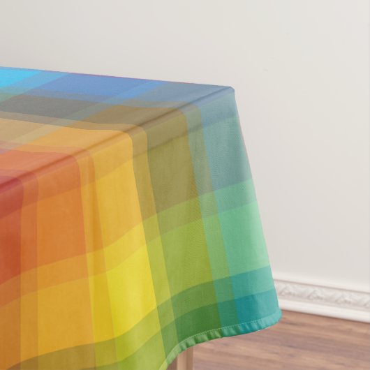 Nappe Plaid arc-en-ciel (In Situ)