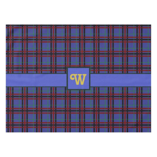 Nappe Plaid Aux Tons Bijoux (Devant (Horizontal))