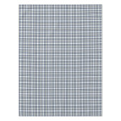 Nappe Plaid blanc bleu 1 (Devant)