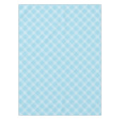 Nappe Plaid Bleu & Blanc Pastel - Printemps (Devant)