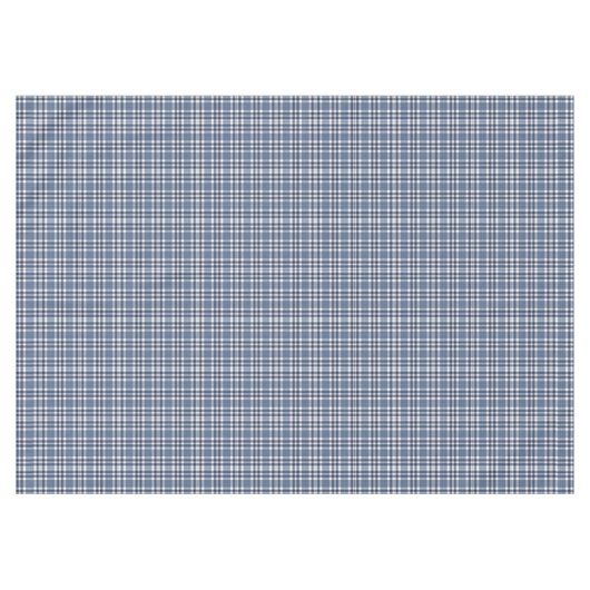 Nappe Plaid bleu classique (Devant (Horizontal))