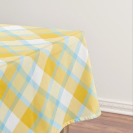Nappe Plaid Bleue et Jaune - Ressort Pique-nique G