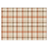 Nappe Plaid Classique Automne Rustique Crème Marron (Devant (Horizontal))