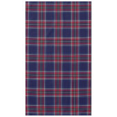Nappe Plaid classique en marine et en rouge (Devant)
