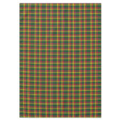 Nappe Plaid classique vert rouge jaune (Devant)