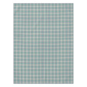 Nappe Plaid d'Aqua, pourpre et jaune en pastel (Devant)