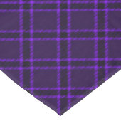 Nappe Plaid de buffle pourpre et noir, tartan écossais (Angle)