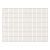 Nappe Plaid de tartan no. 49 beige et de blanc (Devant (Horizontal))