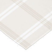 Nappe Plaid de tartan no. 49 beige et de blanc (Angle)