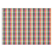 Nappe Plaid écossais abstrait (Devant (Horizontal))