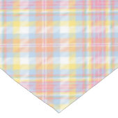 Nappe Plaid en pastel de rayure (Angle)