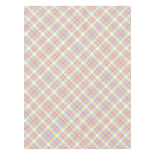 Nappe Plaid en pastel de rayure (Devant)