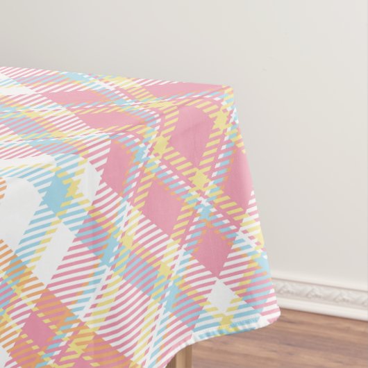 Nappe Plaid Monogramme personnalisé / Motif Tartan (In Situ)