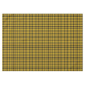 Nappe Plaid noir jaune classique (Devant (Horizontal))