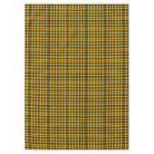 Nappe Plaid noir jaune classique (Devant)