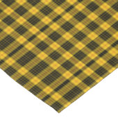 Nappe Plaid noir jaune classique (Angle)