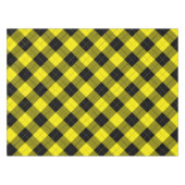 Nappe plaid noire et jaune (Devant (Horizontal))