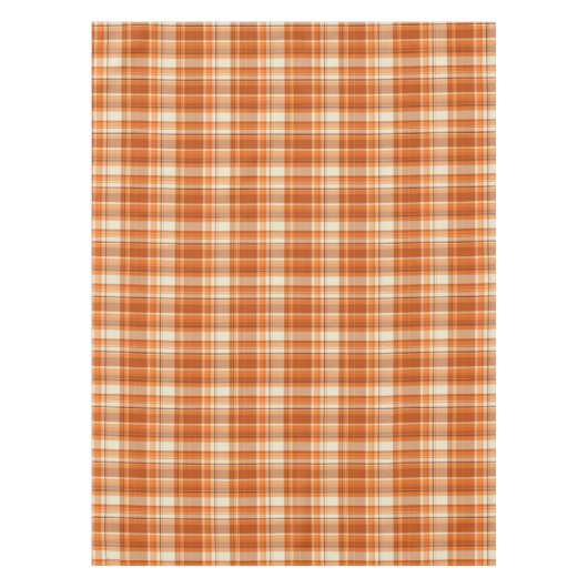 Nappe Plaid orange (Devant)