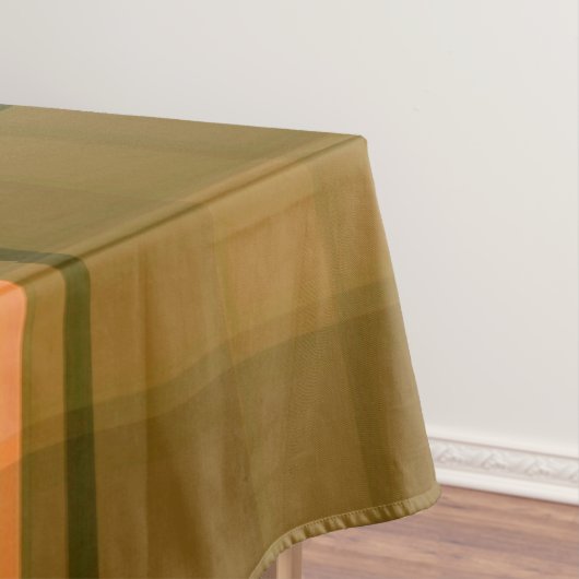 Nappe Plaid orange ambre (In Situ)