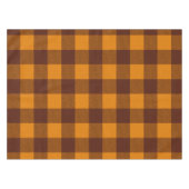 Nappe Plaid orange et rouge foncé (Devant (Horizontal))