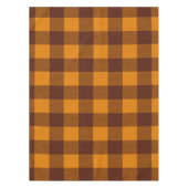 Nappe Plaid orange et rouge foncé (Devant)