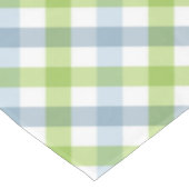 Nappe Plaid Pastel Bleu Et Vert (Angle)