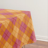 Nappe Plaid polarisé dans l'orange et le rose (In Situ)