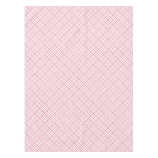 Nappe Plaid rose-clair (Devant)