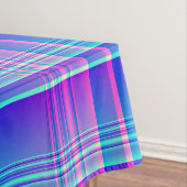 Nappe Plaid rose et bleu Checkered (In Situ)