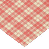 Nappe Plaid rouge et blanc (Angle)