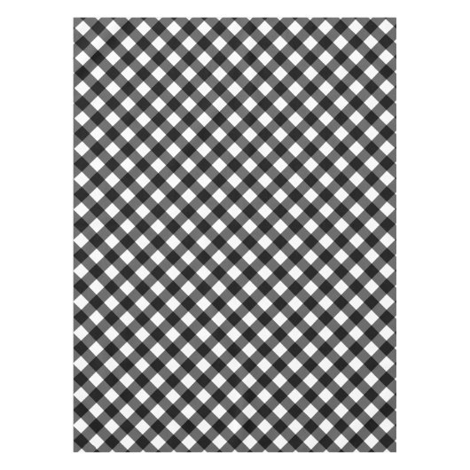 Nappe Plaid rustique de bisons noirs et blancs (Devant)