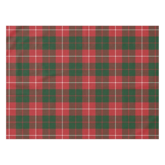 Nappe Plaid Tartan Clan MacKinnon À damiers (Devant (Horizontal))