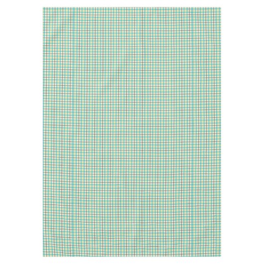Nappe Plaid Turquoise classique (Devant)