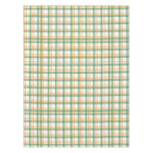 Nappe Plaid Vert Et Orange (Devant)
