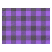 Nappe Plaid Violet Et Noir (Devant (Horizontal))